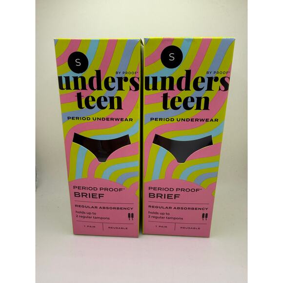 NEW Proof Unders Teen Period Underwear Size S 2pk - Picture 1 of 5